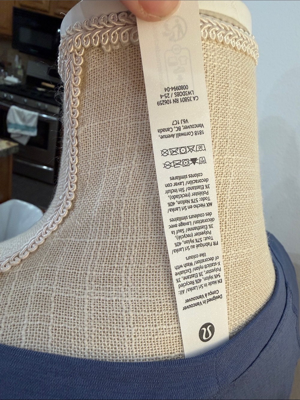 Lululemon swiftly tech long sleeve Women's Sleeve size 14 - Blue - Picture 3 of 6